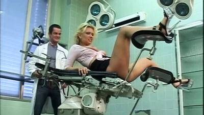 Beautiful blonde fucked by the family doctor's big cock - Germany on sexyblondegirl.com