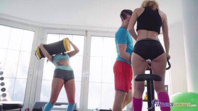 Fitness Rooms - Big Squirt Ends Dream 3Some Orgy 1 - Barbara Bieber on sexyblondegirl.com