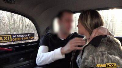 Hungarian MILF gagging on londoners thick and long cock in the car - Hungary on sexyblondegirl.com