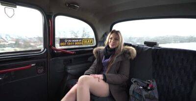 Taxi driver fucks wonderful passenger from Italy - Britain - Italy on sexyblondegirl.com