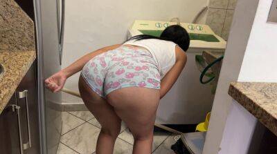 Beautiful Married Woman Milf Washing and Cleaning in my House has a Big ASS - Japan - Colombia on sexyblondegirl.com